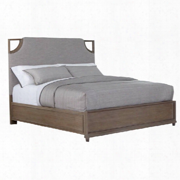 Stanley Furniture Virage Upholstered California King Bed In Basalt