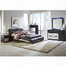 Coaster Jeremaine 4 Piece Upholstered California King Bedroom Set