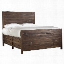 Modus Townsend King Solid Wood Storage Bed in Java