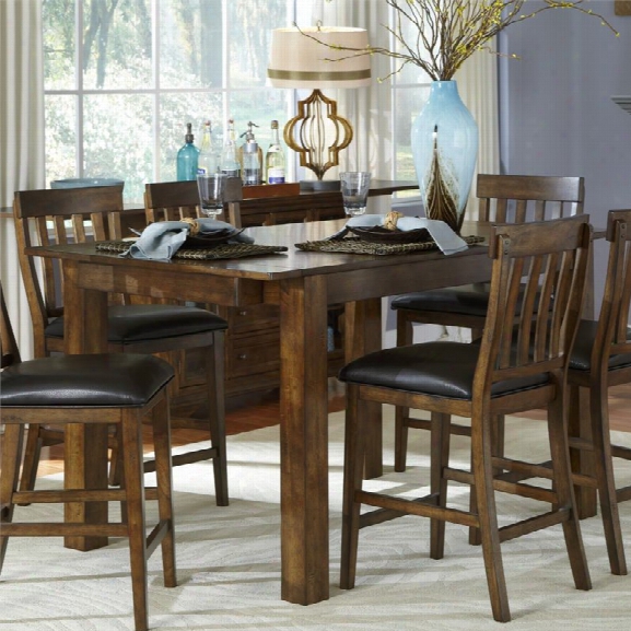 A-america Mariposa Extendable Counter Height Dining Table