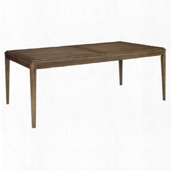 American Drew Park Studio Dining Table In Taupe