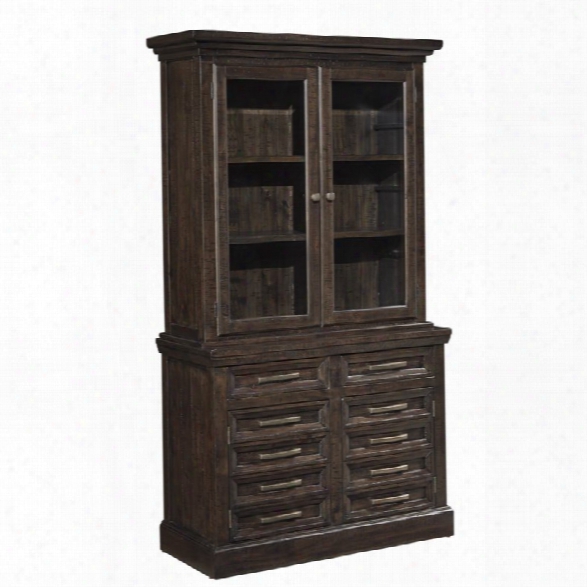 Ashley Townser China Cabinet In Grayish Brown