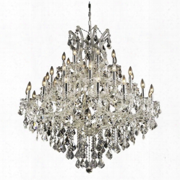 Elegant Lighting Maria Theresa 44 37 Light Spectra Crystal Chandelier