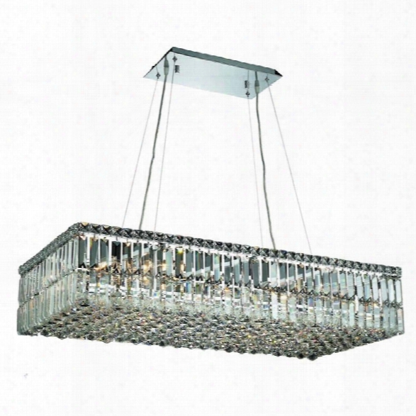 Elegant Lighting Maxime 18 16 Light Elements Crystal Chandelier