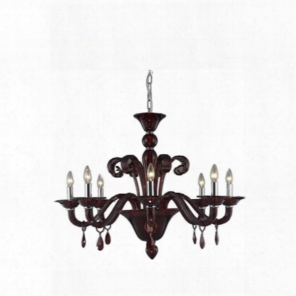 Elegant Lighting Muse 36 8 Light Elements Crystal Chandelier