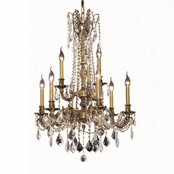 Elegant Lighting Rosalia 23 9 Light Elements Crystal Chandelier