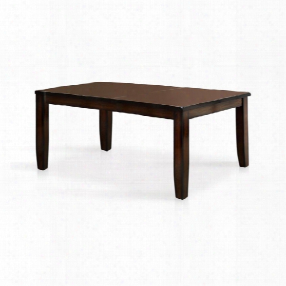 Furniture Of America Arlen Extendable Dining Table In Dark Cherry