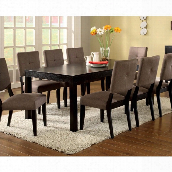 Furniture Of America Bruce Extendable Dining Table In Espresso