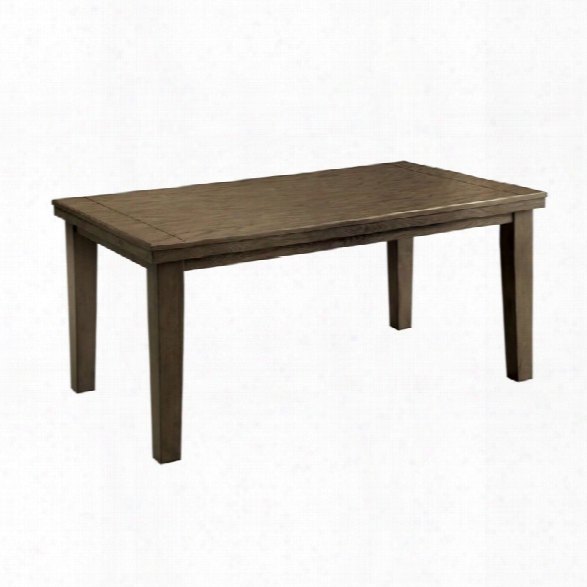 Furniture Of America Centen Dining Table In Gray