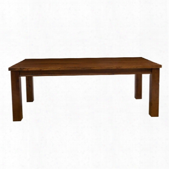 Hillsdale Outback 83 Dining Table In Distressed Chestnut