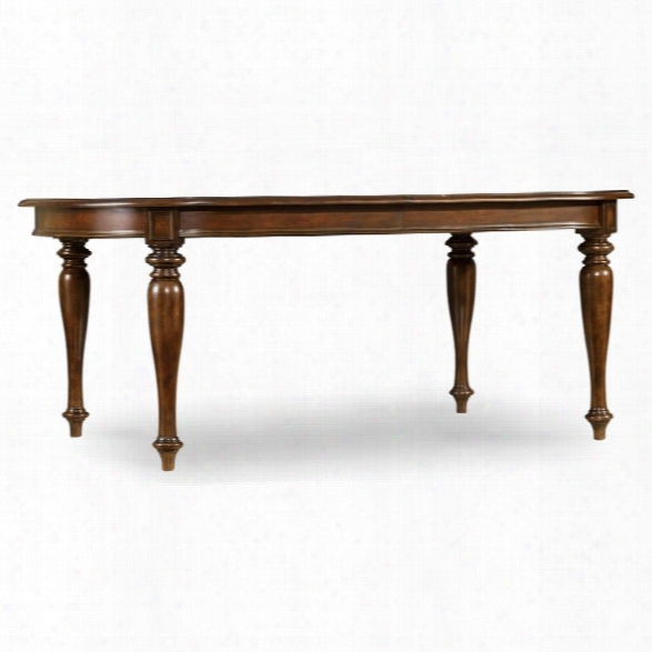 Hooker Furniture Leesburg Extendable Dining Table In Mahogany