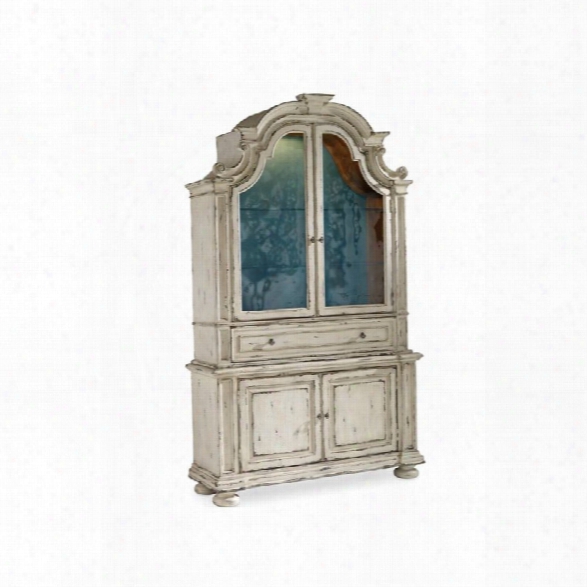 Hooker Furniture Sanctuary China Cabinet In Chalky White