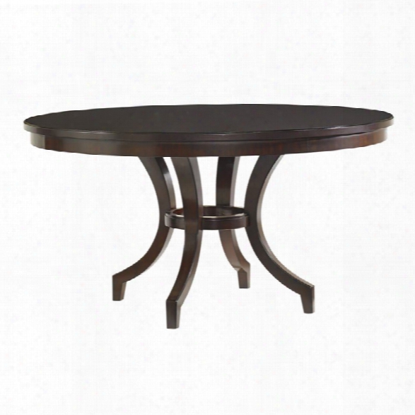 Lexington Kensington Place Beverly Glen Dining Table In Oxford Brown