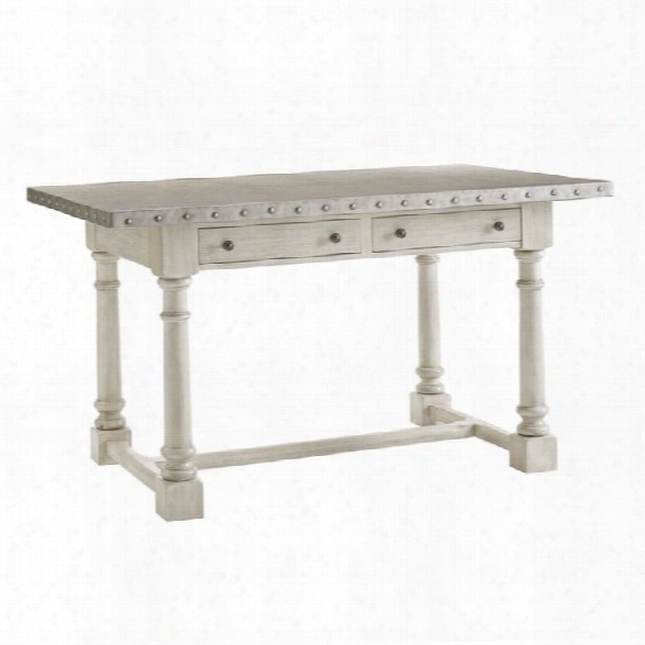 Lexington Oyster Bay Hidden Lake Counter Height Dining Table In Oyster