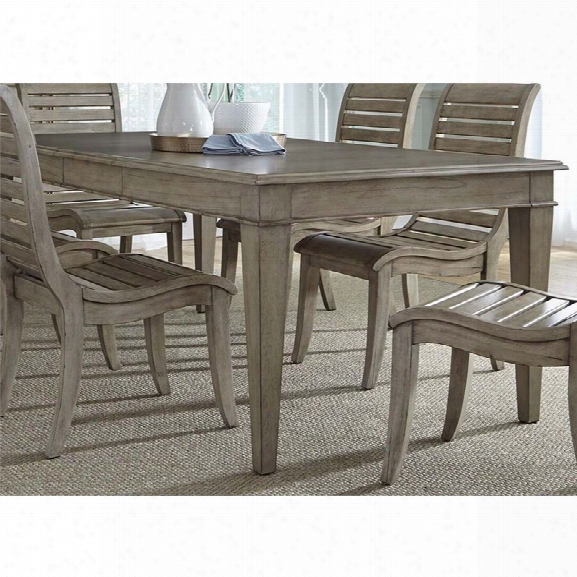 Liberty Furniture Grayton Grove Dining Table In Driftwood