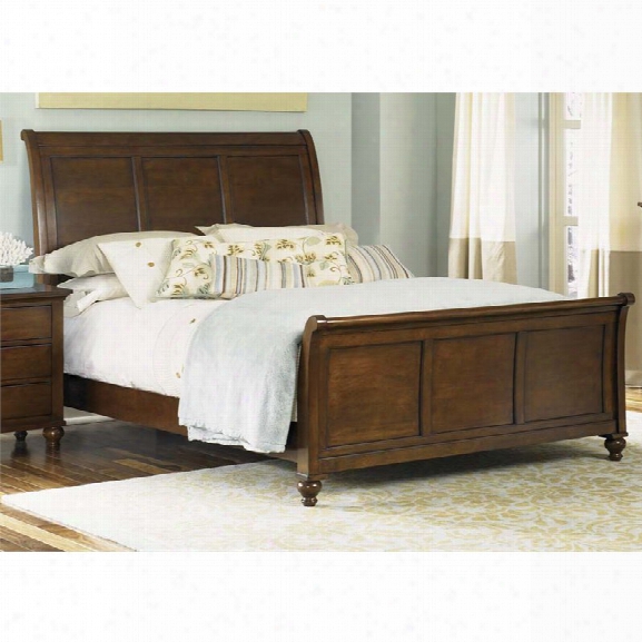 Liberty Furniture Hamilton Queen Sleigh Bed In Cinnamon