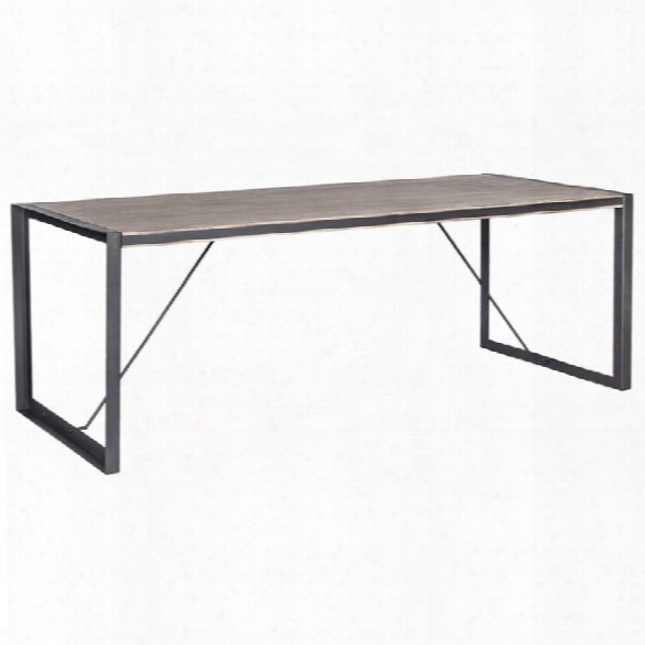 Moe's Bronx Dining Table In Light Brown