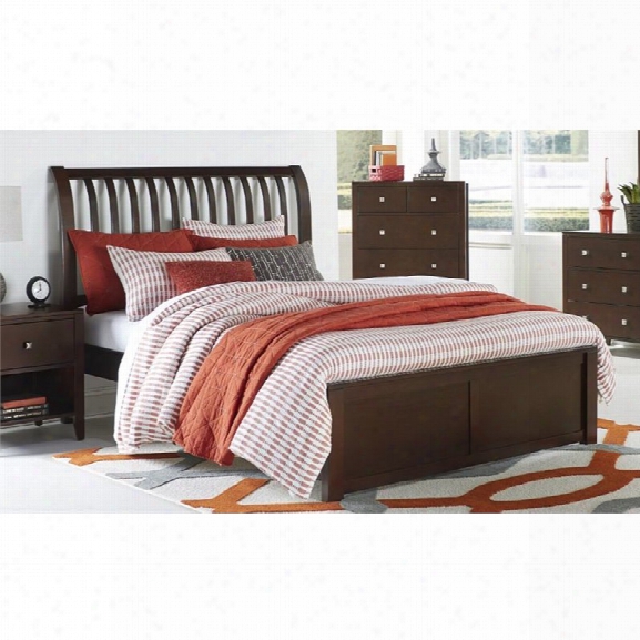 Ne Kids Pulse King Sleigh Bed In Chocolate