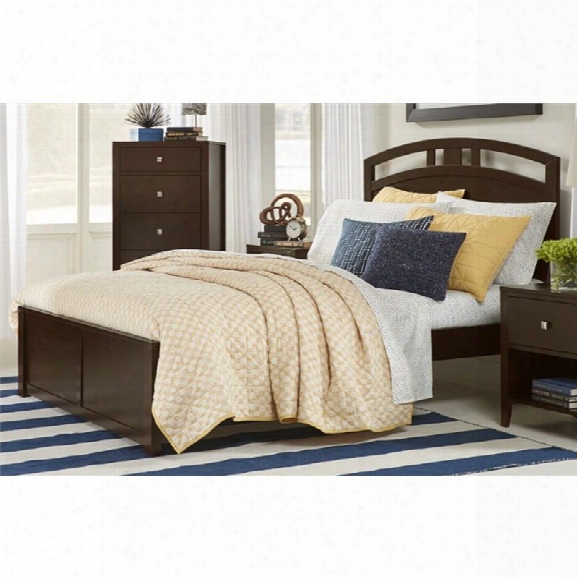 Ne Kids Pulse Queen Panel Bed In Chocolate