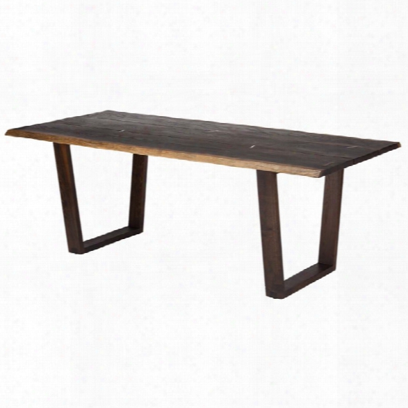 Nuevo Napa 94.5 Dining Table In Seared Brown