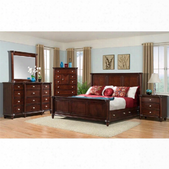 Picket House Furnishings Gavin 6 Piece Queen Storage Bedroom Set