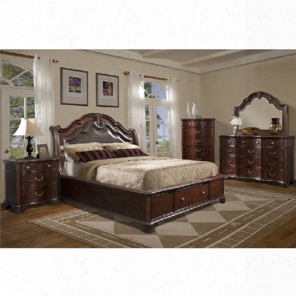 Picket House Furnishings Tomlyn 6 Piece King Storage Bedroom Set