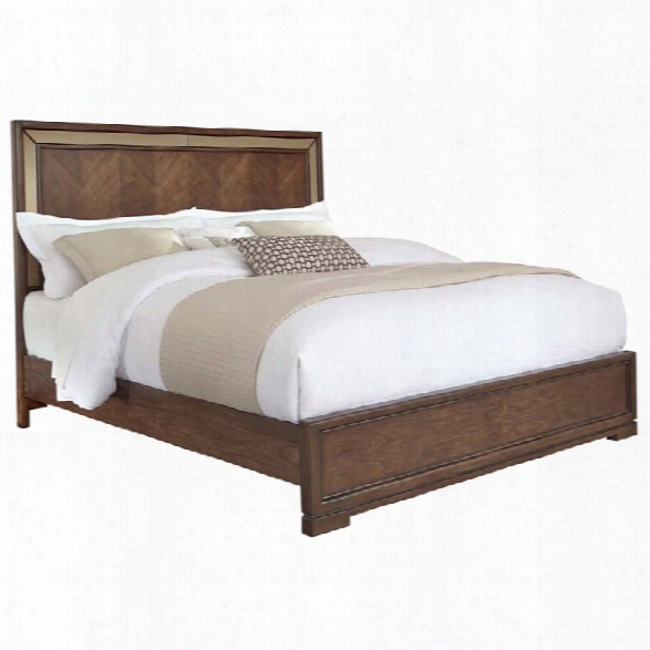 Pulaski Chrystelle Queen Panel Bed In Brown