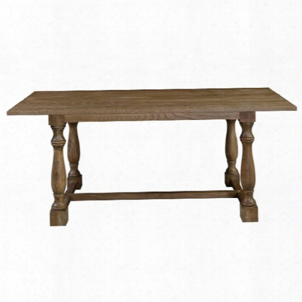 Serta At Home Barnes French Solid Elm Base Dining Table