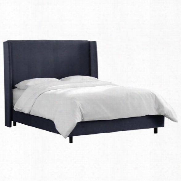 Skyline Furniture Bed In Lazuli Blue-full