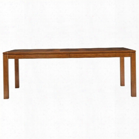Stanley Furniture Panavista Archetype Dining Table In Goldenrod