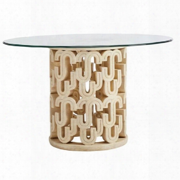 Stanley Havana Crossing Cadena Dining Table In Malecon Stone