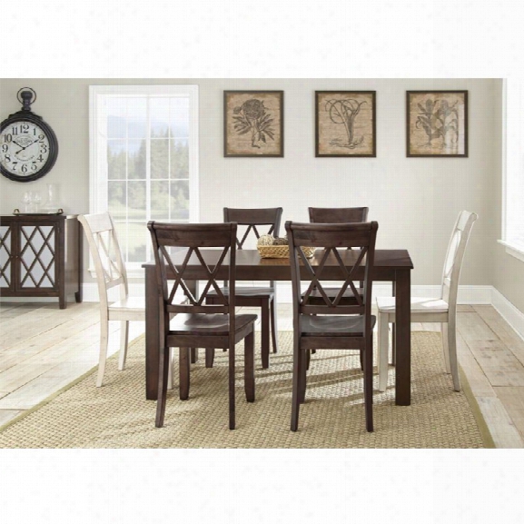 Steve Silver Aida Dining Table In Brown