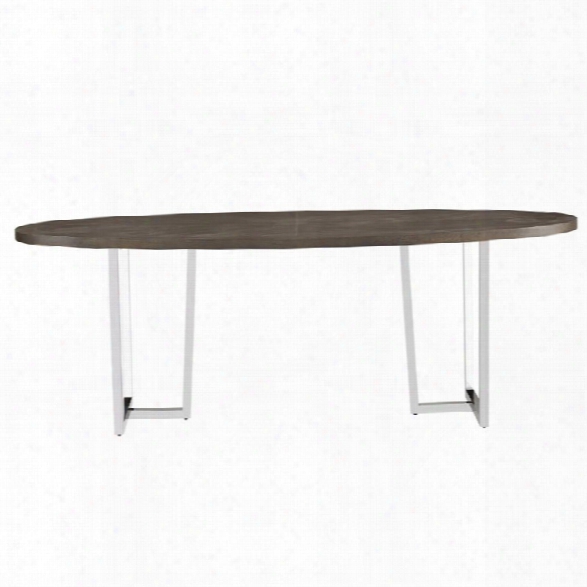 Universal Furniture Curated Brighton Dining Table In Brownstone