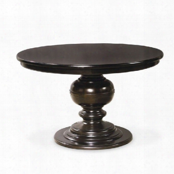 Universal Furniture Summer Hill Round Dining Table In Midnight