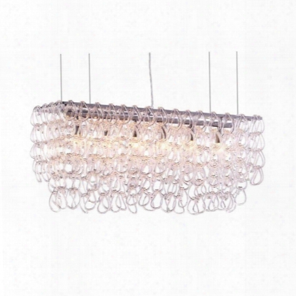 Zuo Jet Stream Ceiling Lamp In Clear