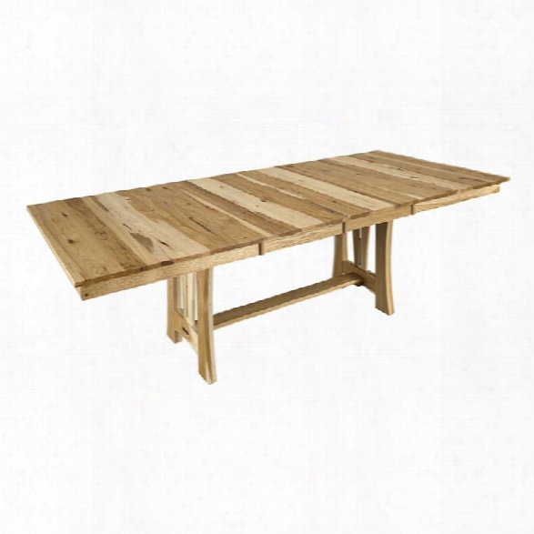 A-america Cattail Bungalow Extendable Dining Table In Natural