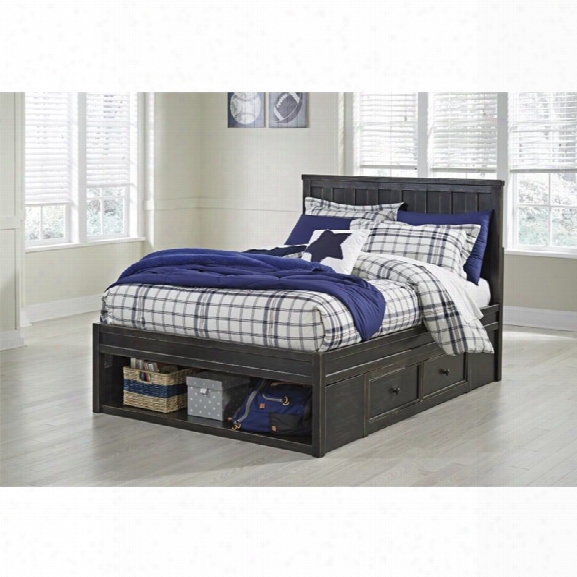 Ashley Jaysom Full Storage Bed In Black