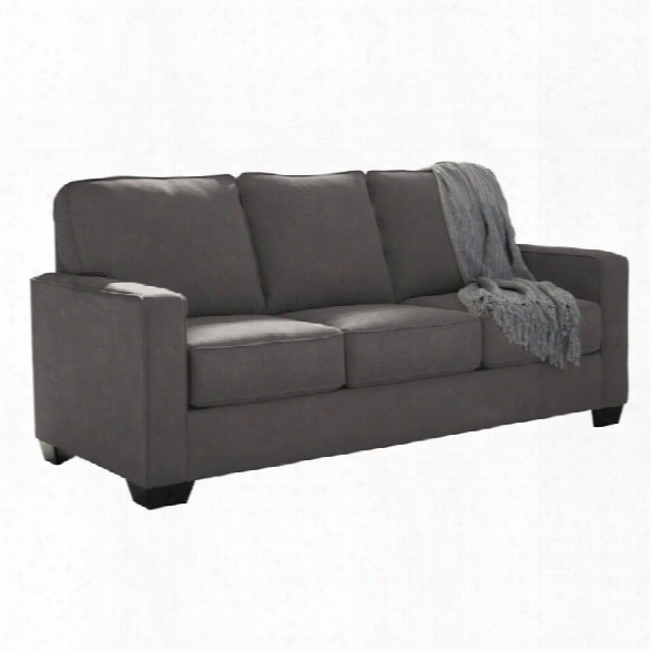 Ashley Zeb Full Sleeper Sofa In Charcoal