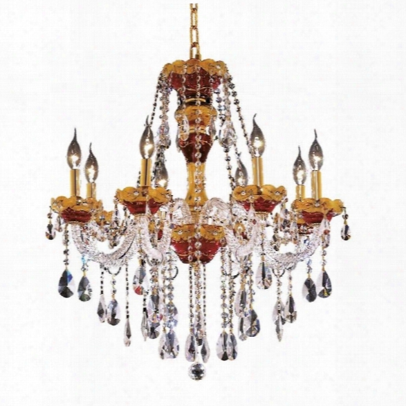 Elegant Lighting Alexandria 26 8 Light Elegant Crystal Chandelier