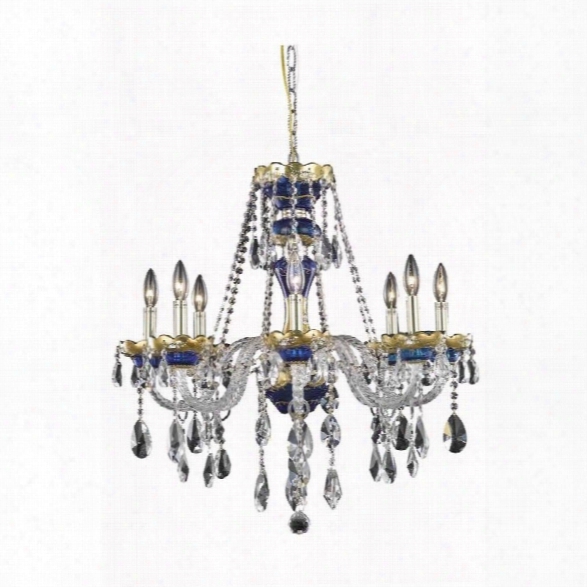 Elegant Lighting Alexandria 26 8 Light Spectra Crystal Chandelier