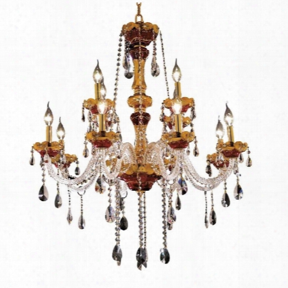 Elegant Lighting Alexandria 33 12 Light Elements Crystal Chandelier