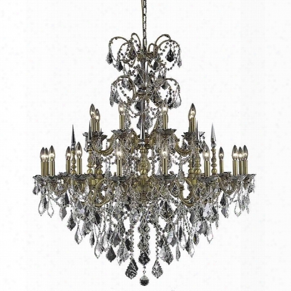 Elegant Lighting Athena 44 24 Light Spectra Crystal Chandelier