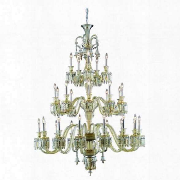 Elegant Lighting Majestic 54 42 Light Elegant Crystal Chandelier