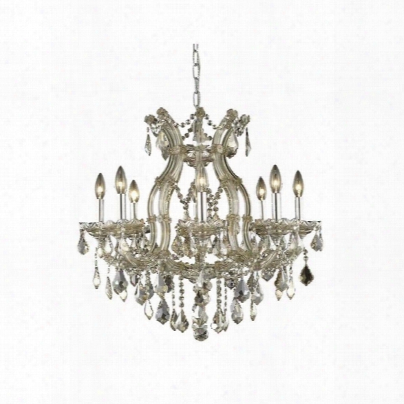 Elegant Lighting Maria Theresa 26 9 Light Elements Crystal Chandelier