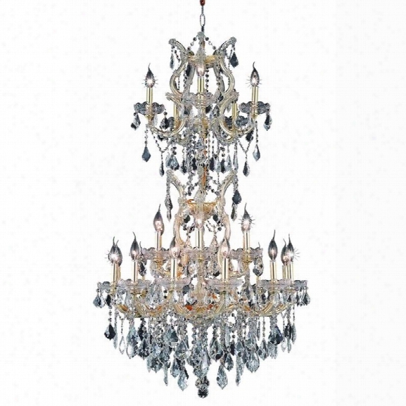 Elegant Lighting Maria Theresa 30 25 Light Elegant Crystal Chandelier