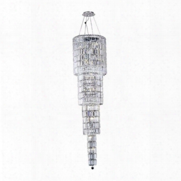 Elegant Lighting Maxime 18 18 Light Spectra Crystal Chandelier