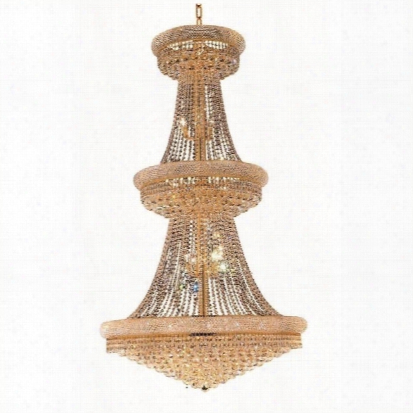 Eleggant Lighting Primo 42 38 Light Elements Crystal Chandelier