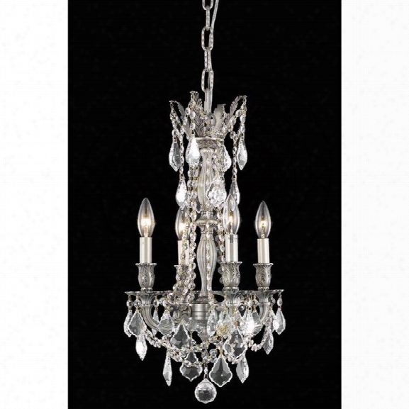 Elegant Lighting Rosalia 13 4 Light Royal Crystal Chandelier