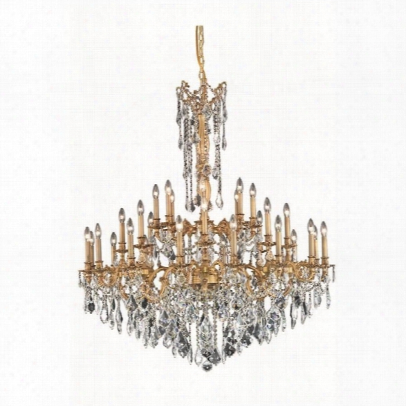 Elegant Lighting Rosalia 48 32 Light Royal Crystal Chandelier