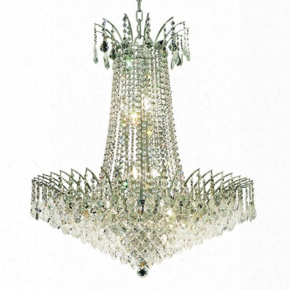 Elegant Lighting Victoria 29 16 Light Elegant Crystal Chandelier